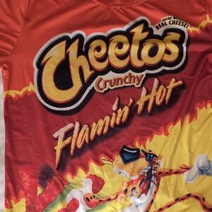 Flamin' Hot Men Shirt - Red Large